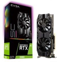 TARJETA DE VIDEO EVGA 06G-P4-2067-KR GE FORCE RTX 2060 SC ULTRA GAMING